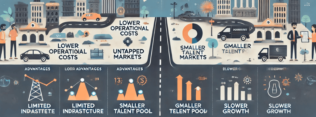 Advantage and Disadvantage of Starting Business in Tier 3 Cities