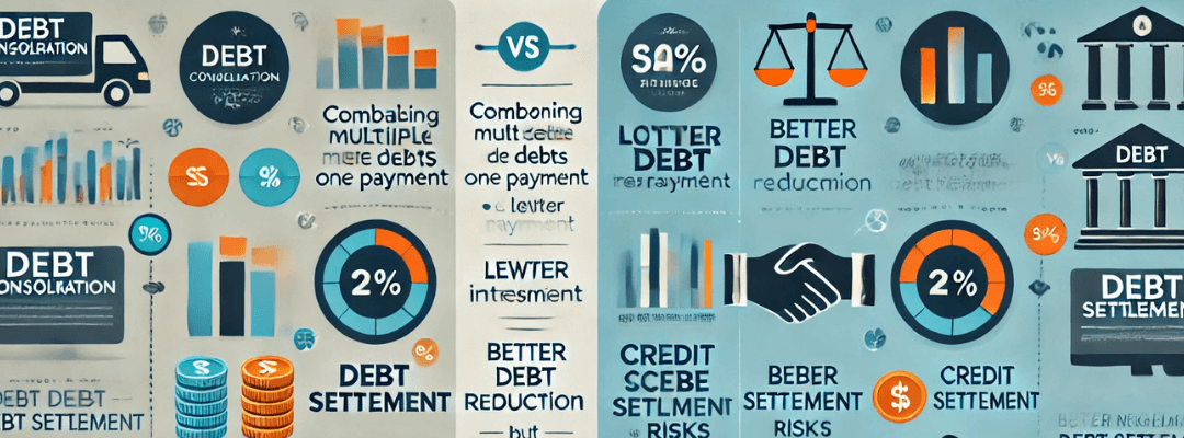 Debt Consolidation vs Debt Settlement