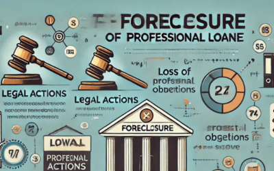 Foreclosure of Professional Loans