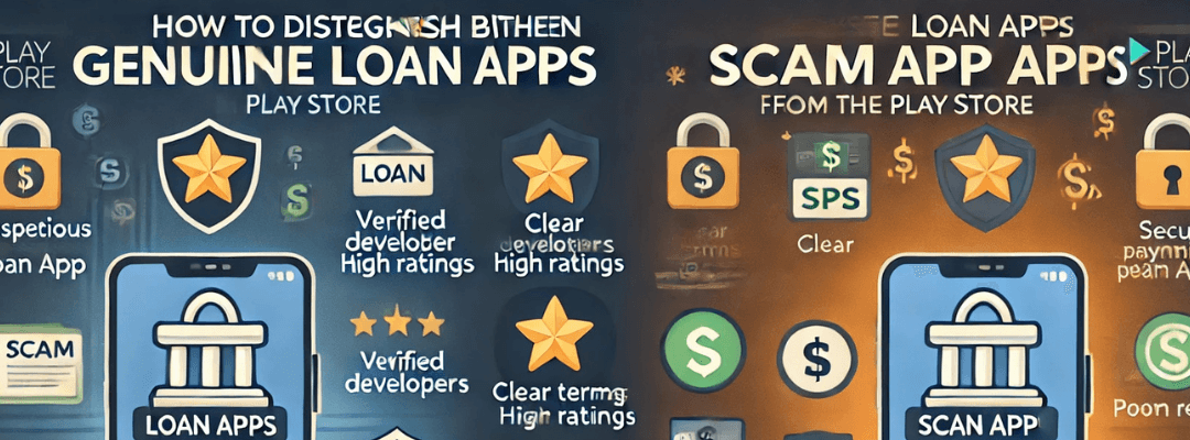 How to Distinguish Between Genuine Loan App and Scam Apps From Play Store
