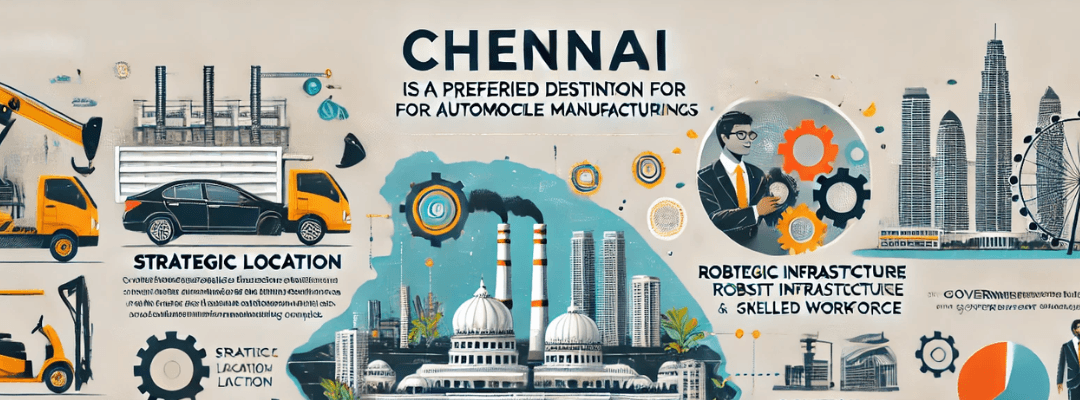 Why Chennai is Preferred Destination for Automobile Manufacturing Companies