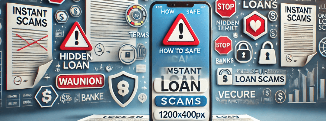 how to stay safe from instant loan scams